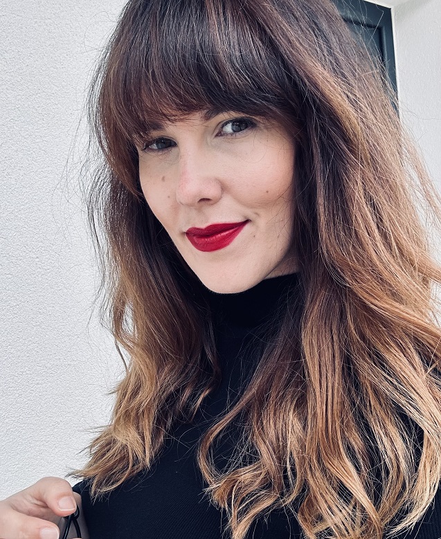 a woman with make up